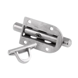 Marine Boat Door Window Lock Latch Slide Barrel Bolt Clasp 316 Stainless Steel Silver 60mm Marine Boat Door Window Lock Latch Slide Barrel Bolt Clasp 316 Stainless Steel Silver 60mm