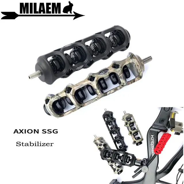 US $52.65 Archery Compound Bow Stabilizer 4inch/6inch Aluminum Alloy Damping Balance Bar Stabilizer Outdoor S