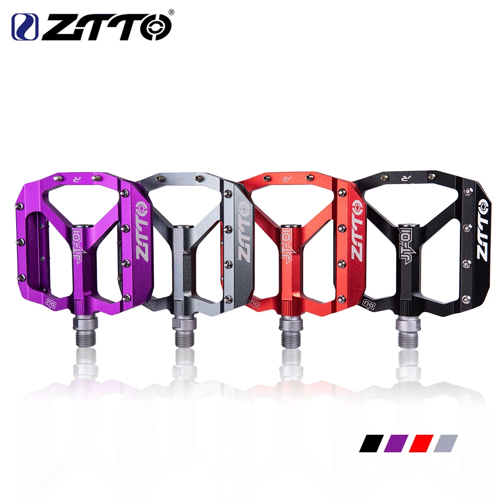 ZTTO NEW MTB педаль для велосипеда хорошая рукоятка плоская Сверхлегкий сплав лучшее