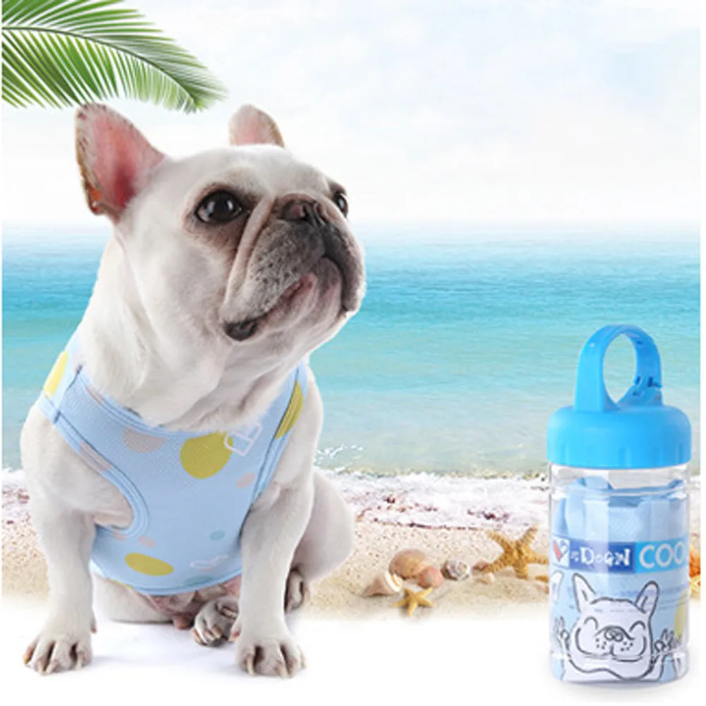 Summer Pet Dog Cooling Vest Pet Dog Clothes Comfortable Cooling