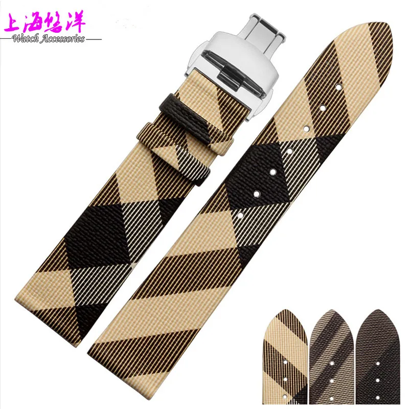 Leather Watchband alternative BU1774 BU1290 watch belt accessories 18 20mm