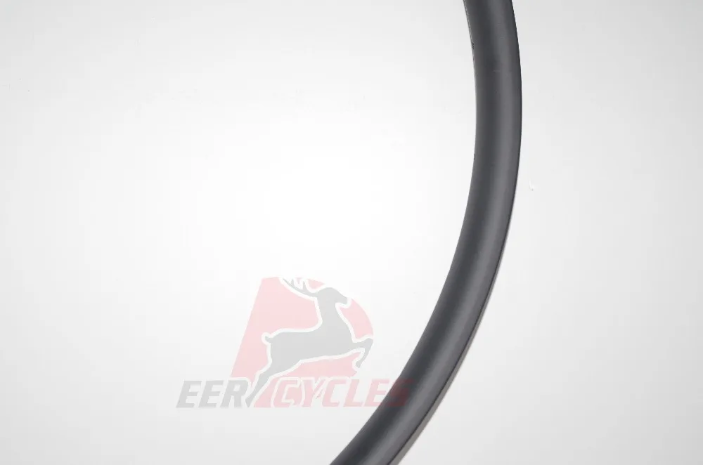 Excellent 280g 29er Asymmetric Mountain Bike Carbon Rims 23mm x 27mm XC Bicycle Wheel 29 inch MTB Hookless Tubeless Rim 24H 28H 32H UD 3K 5