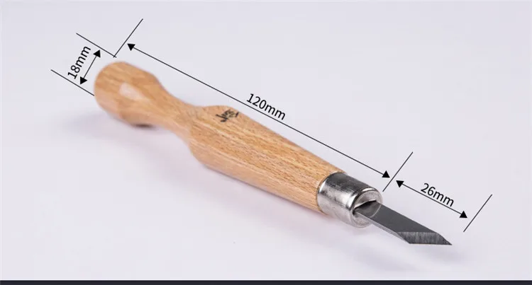 SKS7 сталь 10 шт. один лот Дровосек Scorper ручная дважды полированная кромка Kninfe прочные ножи для гравировки древесины бука нож для резьбы по дереву