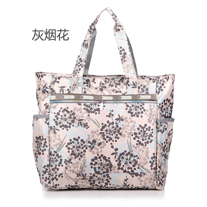 Купить цветок водонепроницаемый нейлон плюс размер сумки плеча мешки ...