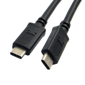 

CY 10Gbps Reversible USB 3.1 Type-C Male to USB-C Male Data Cable for Laptop &Tablet & Phone 3m UC-198-BK-3.0M