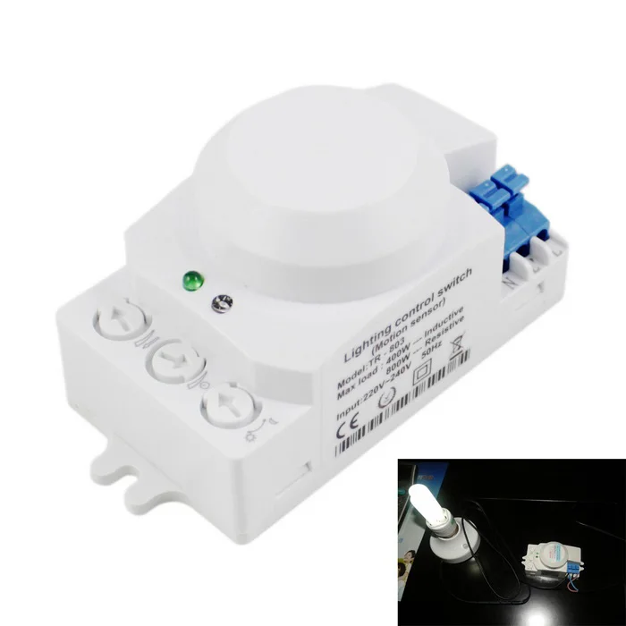 TR 803 360 градусов угол обнаружения светодиодное освещение микроволновый датчик