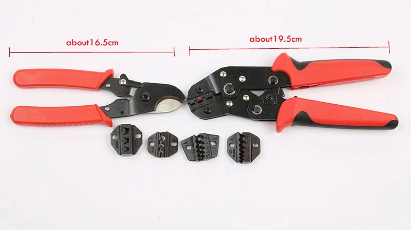 Набор обжимных инструментов/комплект DN-K02C с кабельными резаками, клеммные ручные инструменты, обжимные плоскогубцы, сменные обжимные штампы