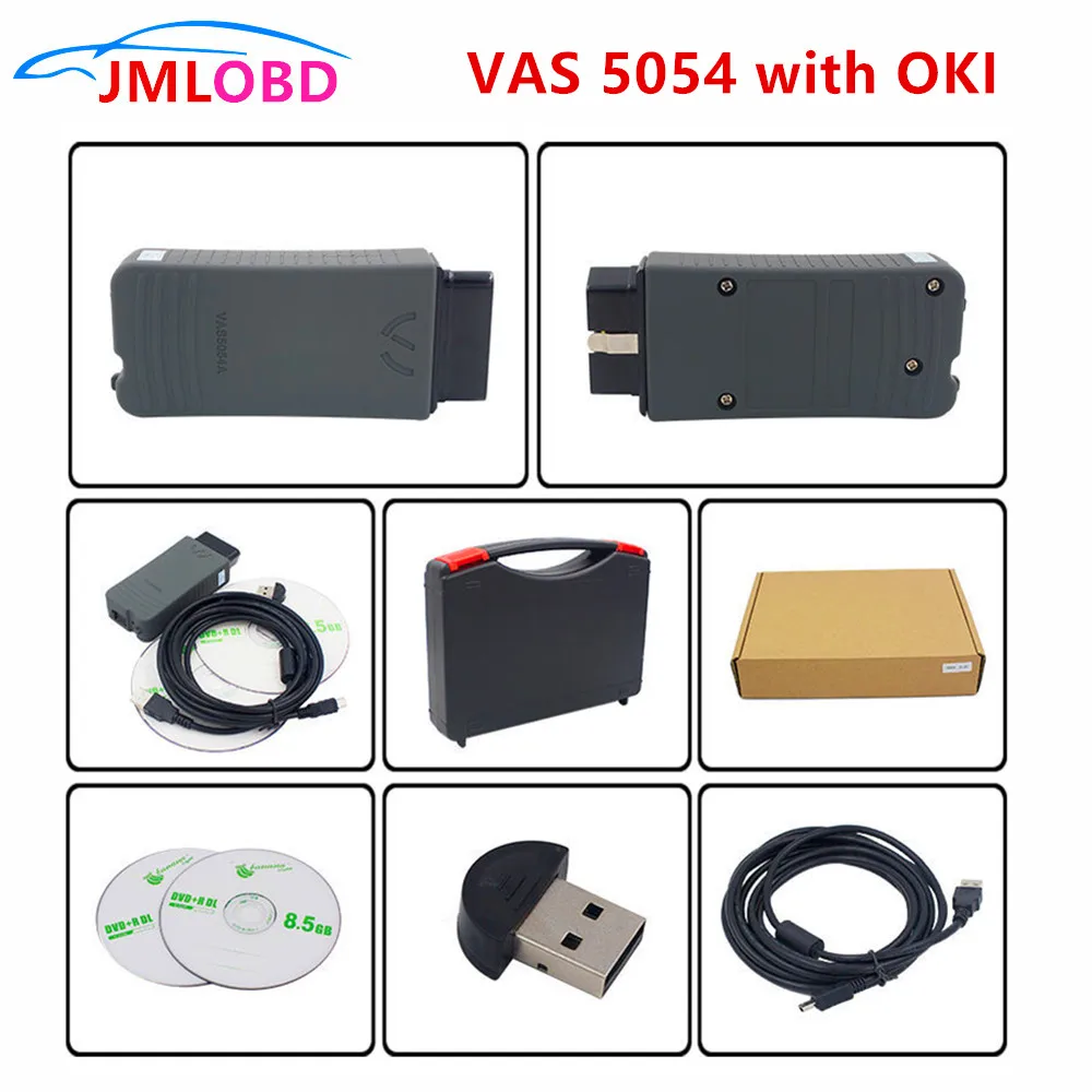 2018 VAS 5054a ODIS V4.3.3 Bluetooth с чипом OKI VAS5054 диагностический сканер vas5054a bluetooth Поддержка UDS