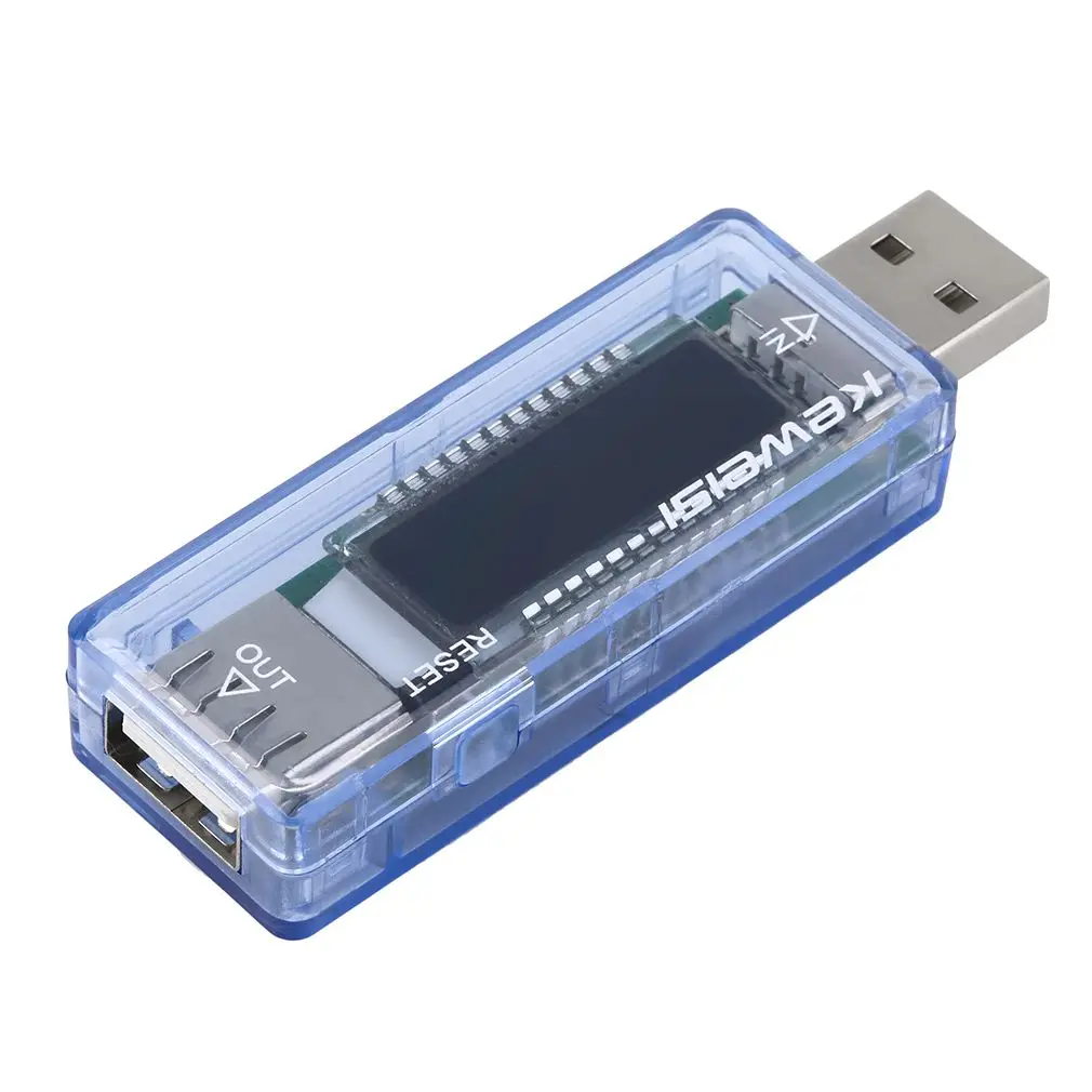 0,9" OLED экран USB зарядное устройство мощность Ток Напряжение детектор Тестер