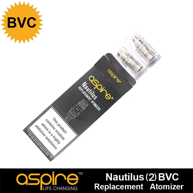 Electronic Cigarette Aspire Mini Nautilus (6) BVC Coils Head Atomizer Vape