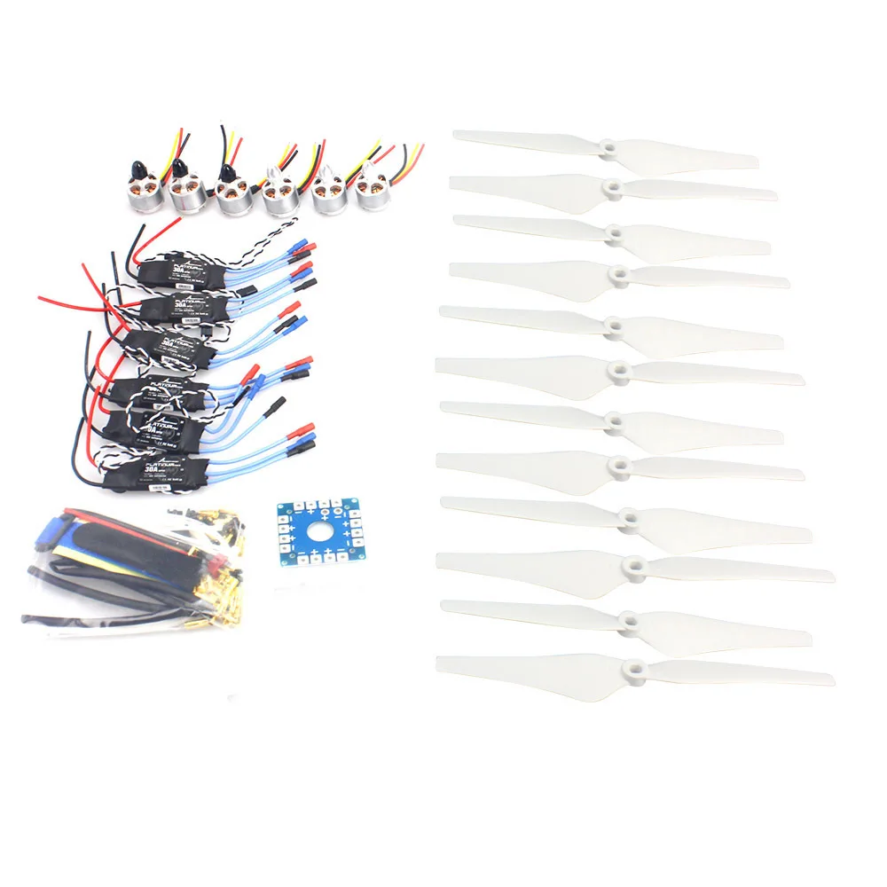 

D2212 920KV CW CCW Brushless Motor 30A ESC Propeller Electronic Accessories Set for MultiCopter Hexacopter UFO Heli F14711-D