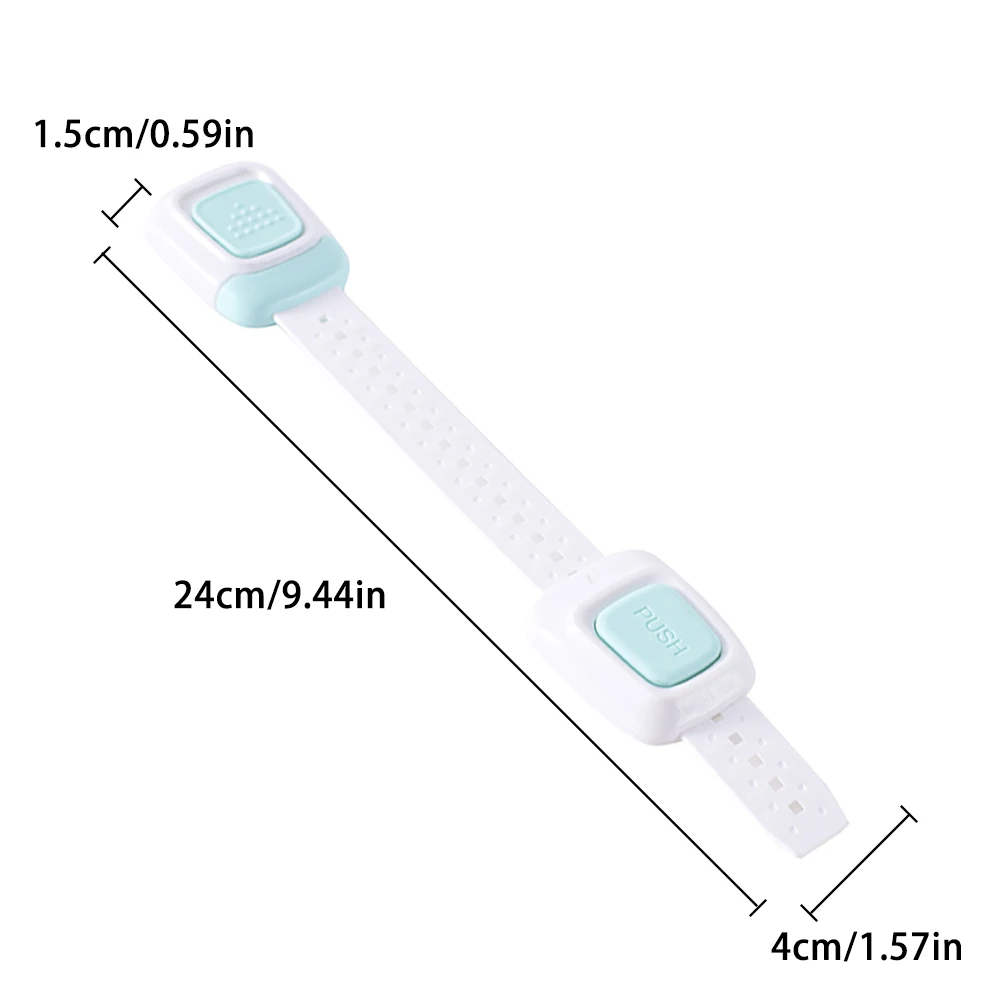 Младенческой две кнопки Многофункциональный замки безопасности ребенок доказательство ящики шкафов Приспособления унитаза холодильник и печь безопасности замки