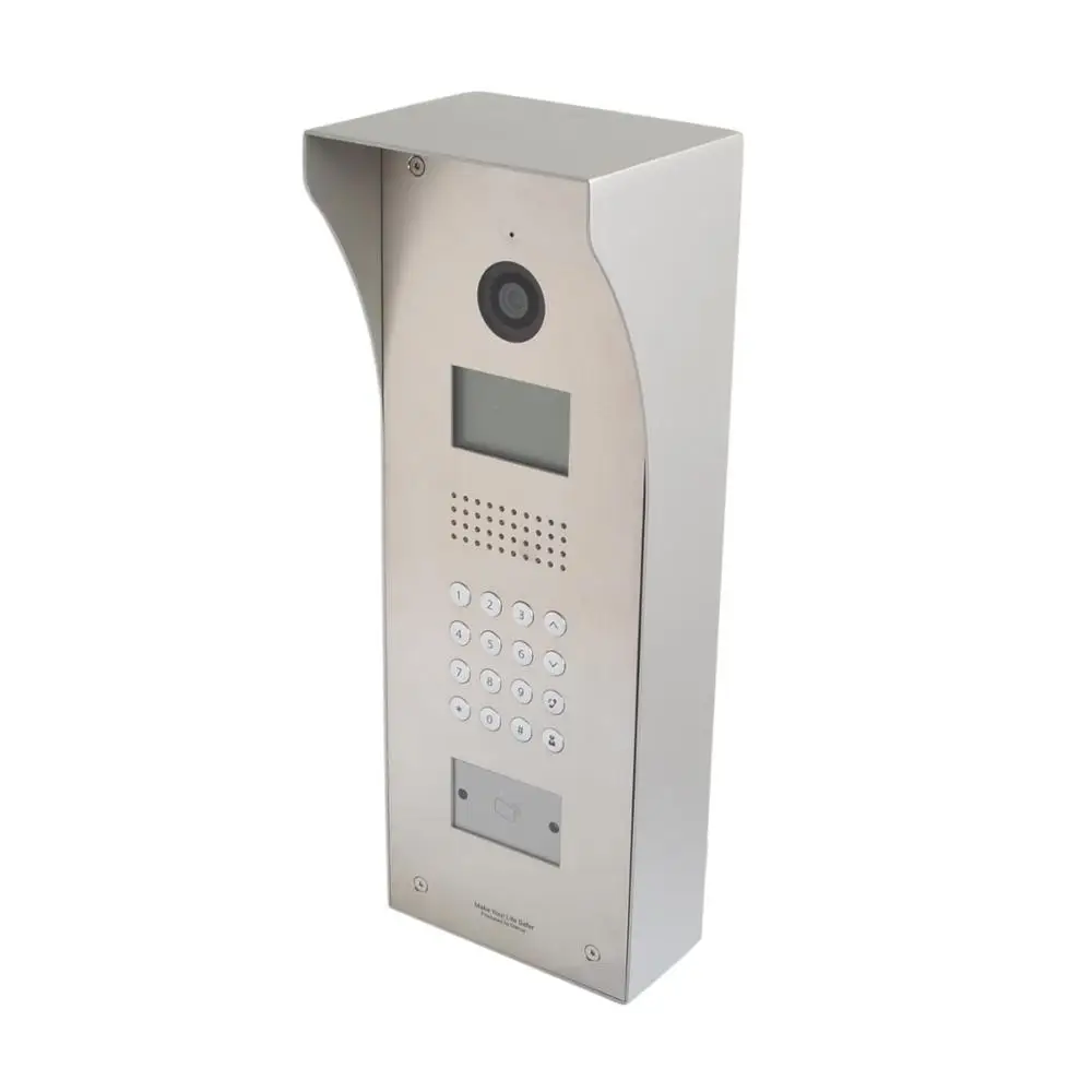 DH логотип Многоязычная квартира IP видеодомофон VTO1210C X S1 дверной звонок прошивка