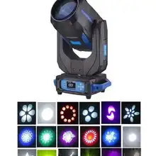 Шарпи 280 Вт 10r лампа с движущимся световым лучом, луч DMX омывающая точечная 3 в 1 для ди-Джея свет для сцены освещение ip20 с цифровой зум для свадьбы