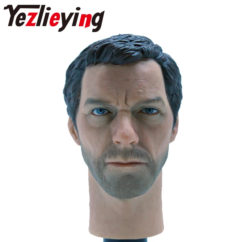 

Exquisite mens 1/6 male military head Hugh Laurie men's HP-0075 engraving model 12 inches action figure accessories