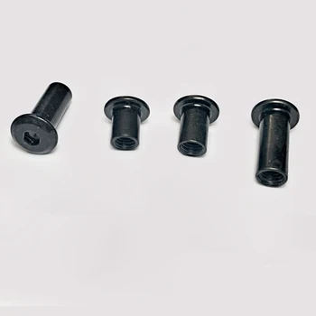 

50pcs M6 Hexagon Socket T-nut Furniture Nuts Connecting Splint Nut
