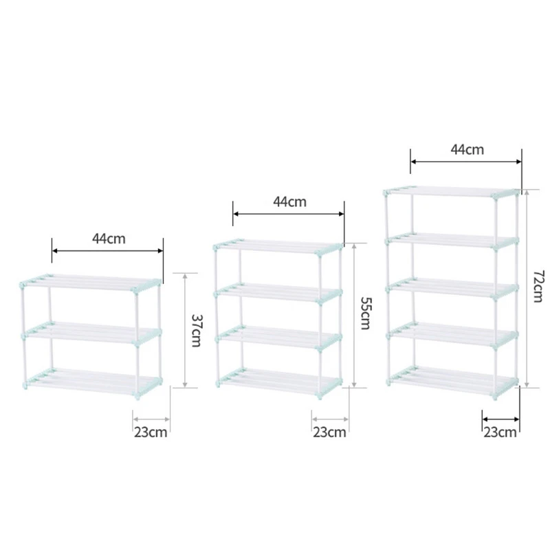 Многослойная Простая Стойка для обуви в минималистическом общежитии, быстро установленная прочная Подставка для хранения пространства, органайзер для домашней обуви