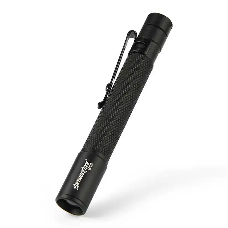Super Bright Lamp XPE-Q5 LED Mini LED Flashlight Ultra Bright Handy Penlight Torch Pocket AAA powerful led flashlight #4A30 (5)