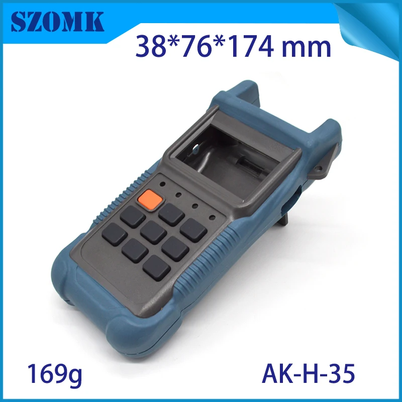 szomk plastic electronics enclosure with keypad handheld enclosure junction housing instrument case control box (1)