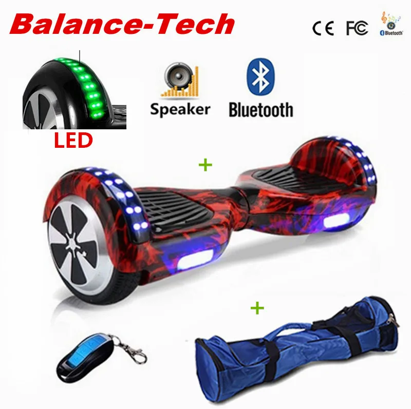  6.5 inch Hoverboard Manillar Electric Scooters Self Balancing Patin Electrico Hoverboard Gyroscope Two Wheels Overboard Oxboard (12)