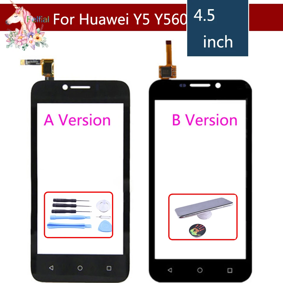 Сенсорный ЖК-экран Y5 для Huawei Y540 Y560 Y541 сенсорный с дигитайзером сменная стеклянная
