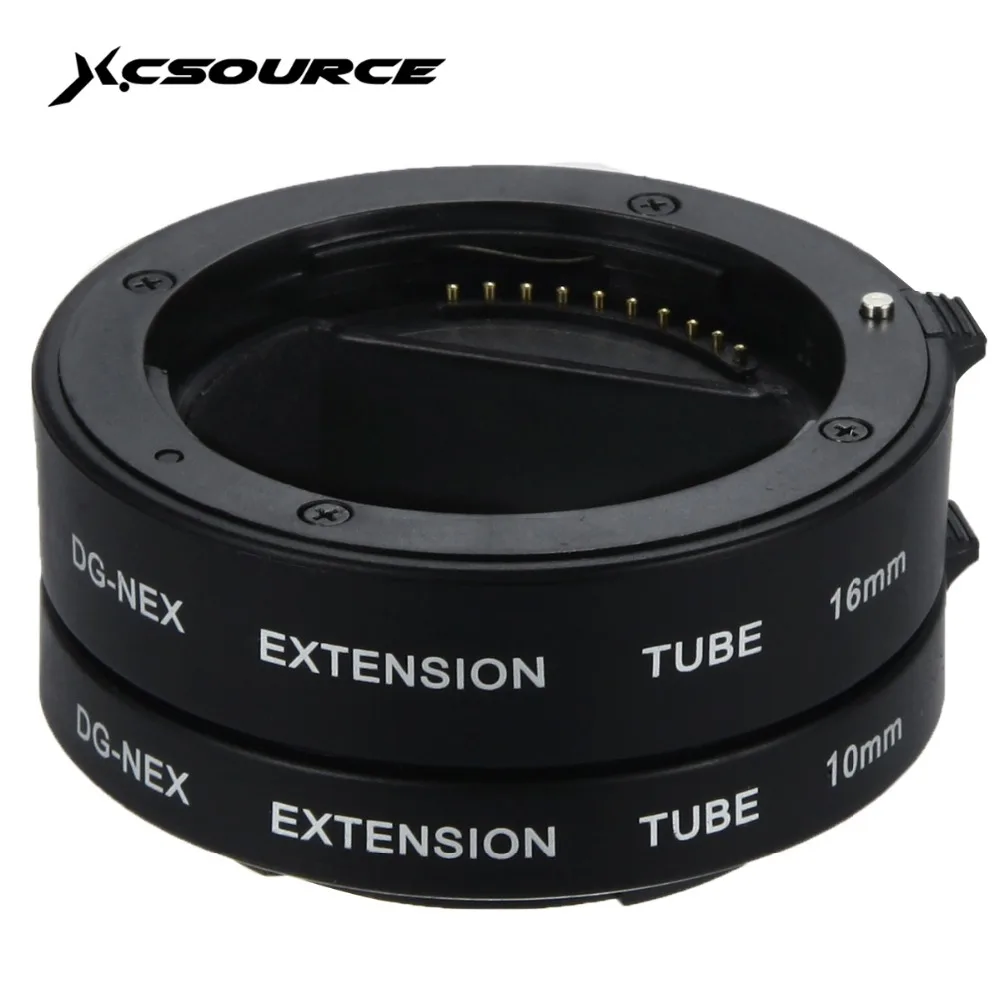 AF Macro Extension Tube Set Autofocus DG Set 10mm 16mm Lens Adapter for Sony E A6000 A5000 NEX