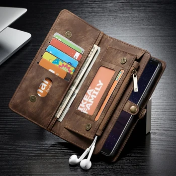 

Vintage Genuine Leather Case for Samsung Note 9 Multi Functional Wallet Cover For Samsung Galaxy Note 9 Case For Galaxy Note9