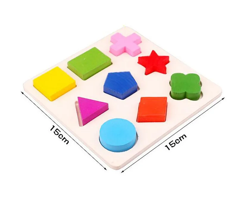 Геометрическая деревянная форма головоломка Настольные игры для головоломка для детей детский сад раннее образование обучающая игрушка