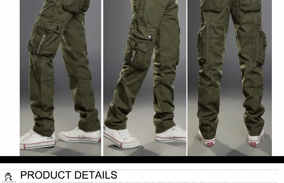 Мужские повседневные брюки-карго, камуфляжные, хаки, армейские, зеленые, камуфляжные брюки, тактические брюки, военные брюки, 8010