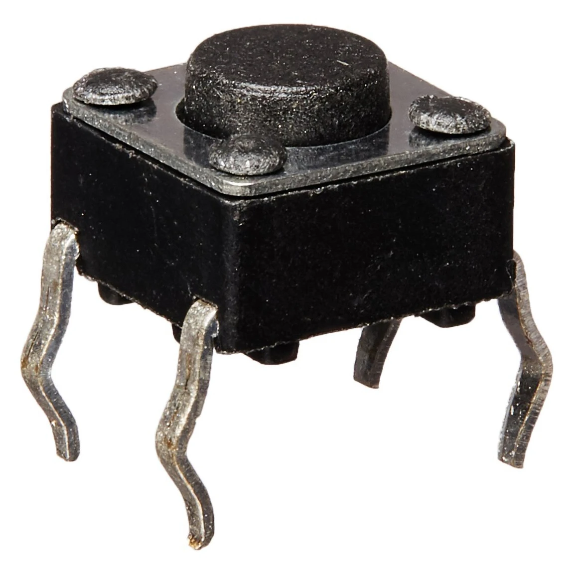 

KSOL 10 Pcs 6x6x4.5mm 4 Pins DIP PCB Momentary Tactile Tact Push Button Switch
