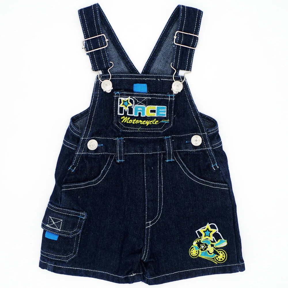 

Pattern Random Color 4 Size Baby Boys Girls Bib Jumpsuits Sling Pants Children Denim Overall Trousers Kids Clothes Infant Jeans