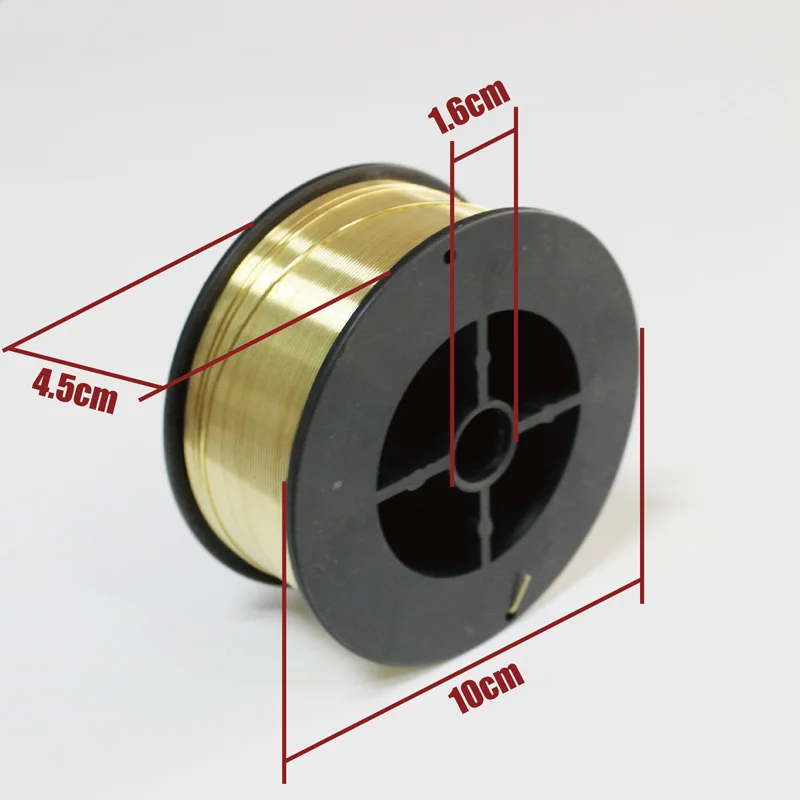 0.8mm/1.0mm/1.2mm brass welding wire electrode 1kg per reel