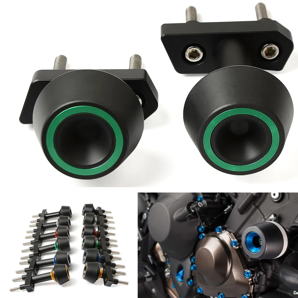 

Motorcycle accessories Frame Sliders Crash Pads Falling Protector For kawasaki z800 2013 2014 2015