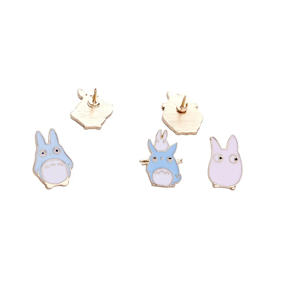 100 PCS/LOT (20 sets) Japan Anime TOTORO Doll Enamel Pins and Brooches My Neighbor Totoro Toys | Игрушки и хобби