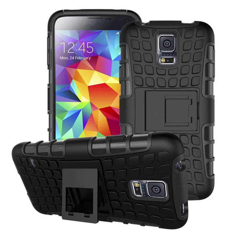

For Samsung S5 Case i9600 G900F G900A Heavy Duty Armor Shockproof Hard Silicone Phone Cover For Samsung Galaxy S5 S5neo S5 neo