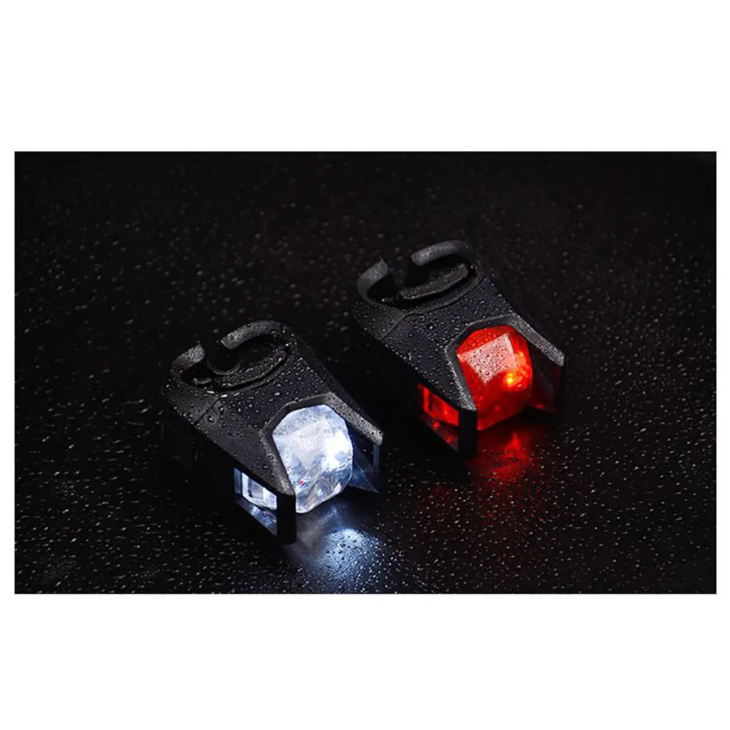 Discount 1PC Black Bike Bicycle Cycling Flashing Head Front Wheel LED Flash Light Lamp Bicycle warning light Dropshipping Z0513 hot sell 14