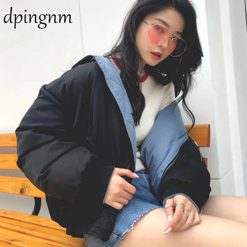 

2019 Winter Parka women's Coat Embroidery jacket large size Loose Winter Warm Thick Parka Women Jacket