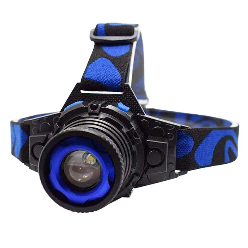 built in battery rechargeable headlamp zoomable headlight bike head light lamp torch flashlight 14