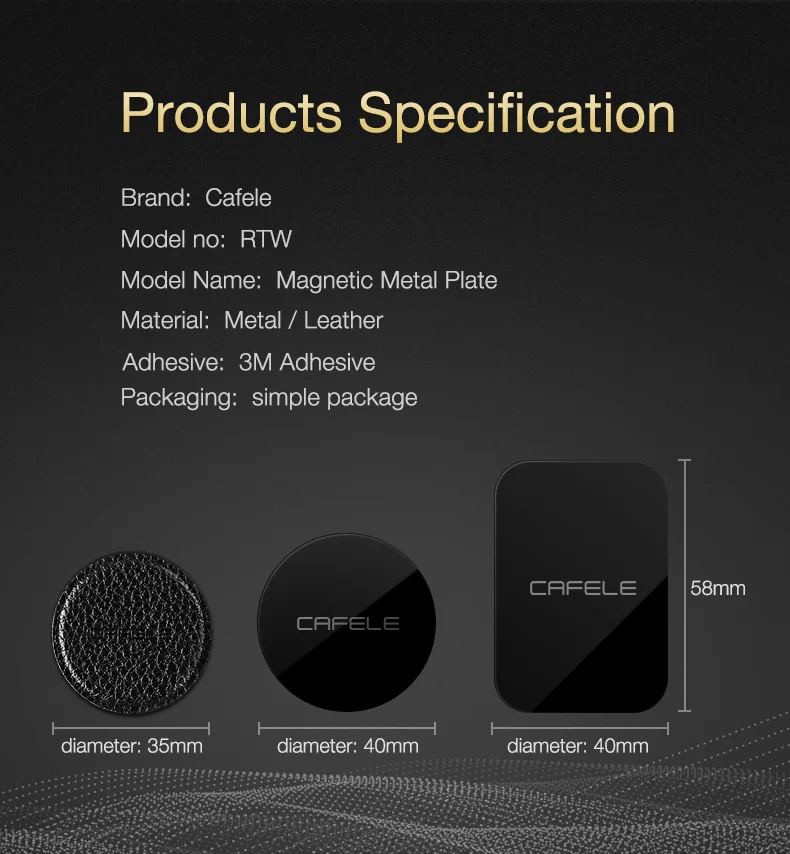 Metal Universal Plate disk iron sheet (7)