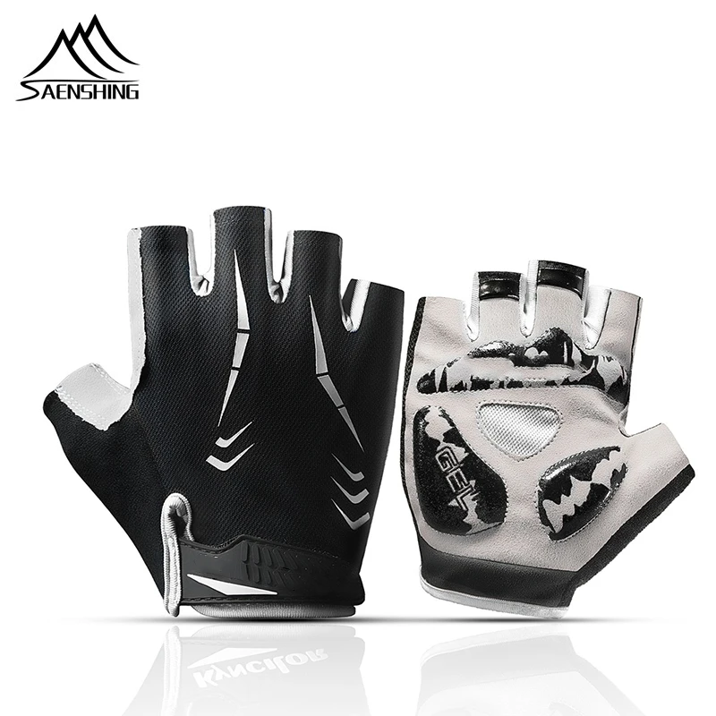 

Half Finger Cycling Gloves Anti-Slip Gel Bicycle Riding Gloves Anti Slip For MTB Road Mountain Bike Glove Anti Shock Sport