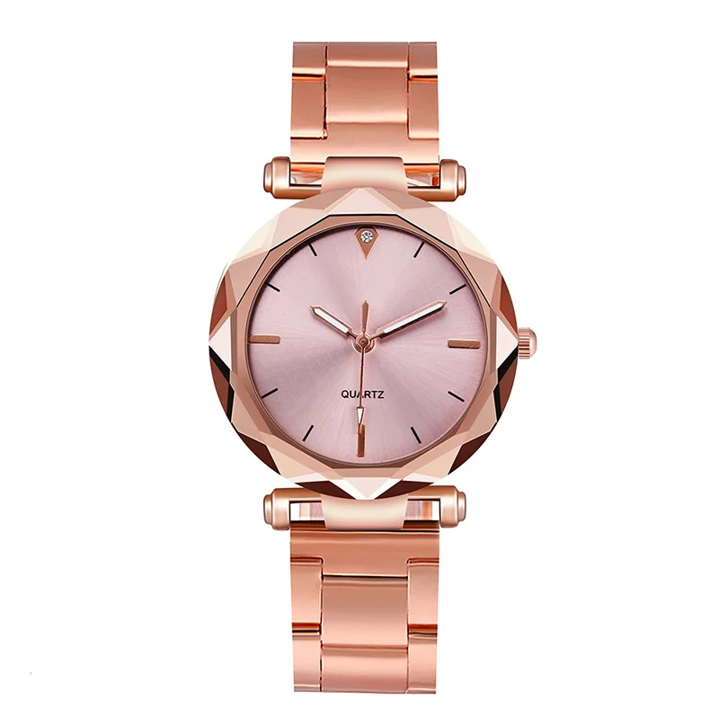 

Luxury Rose Gold Women Watches Fashion Starry Sky Stainless Steel Watch Casual Waterproof Ladies Quartz Wristwatches reloj mujer