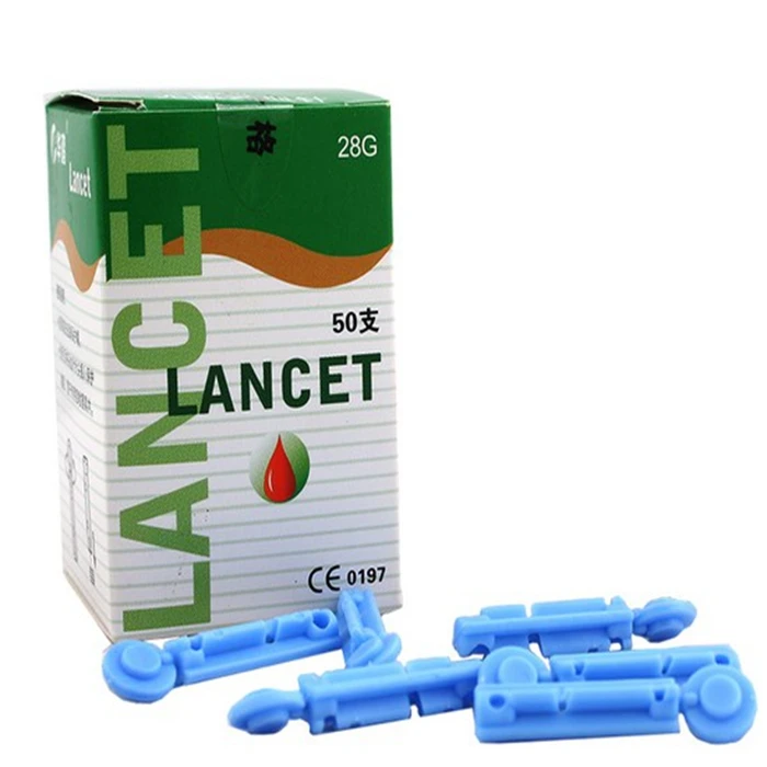 

50 pcs 28G Lancets needle Sterile disposable phlebotomy needle spilled blood needle pen