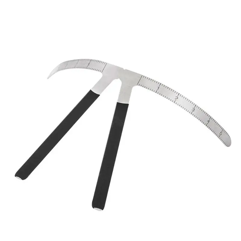 Eyebrow Tattoo Stencils Microblading Reusable Makeup Brow Measure Eyebrow Guide Ruler Permanent Tools