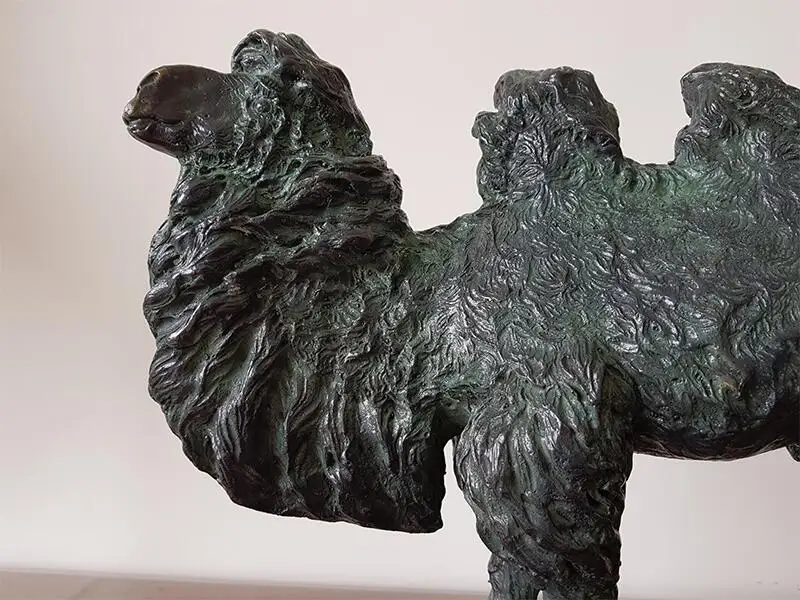 Bronze camel interior decoration (2)