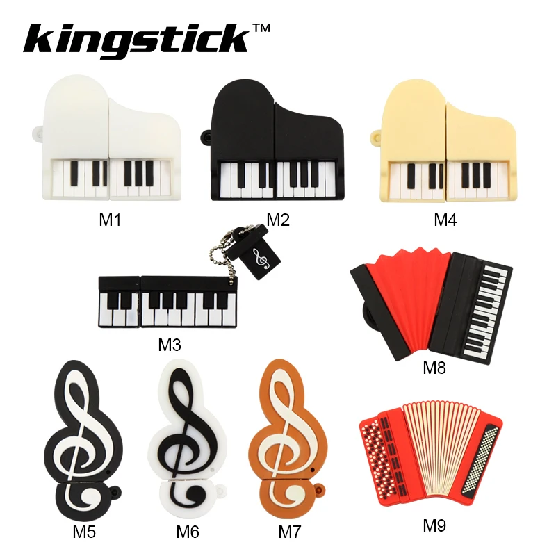 

New arrival piano Flash usb Stick Pendrive 8GB 16GB 32GB 64GB 128GB Pen Drive Memory disk Note USB Flash Drive cle usb best gift
