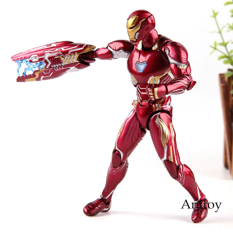 SHF S.H.Figuarts Iron Man Mark 50 MK50 Action Figures Marvel Avengers Infinity War PVC Collection Model Toys for Boys Gift