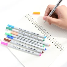 1 шт. Новинка 0,4 мм ручка 1 шт. заправки 26 цветов красочные творческие инструменты для рисования студенческие инструменты для письма офисные канцелярские принадлежности