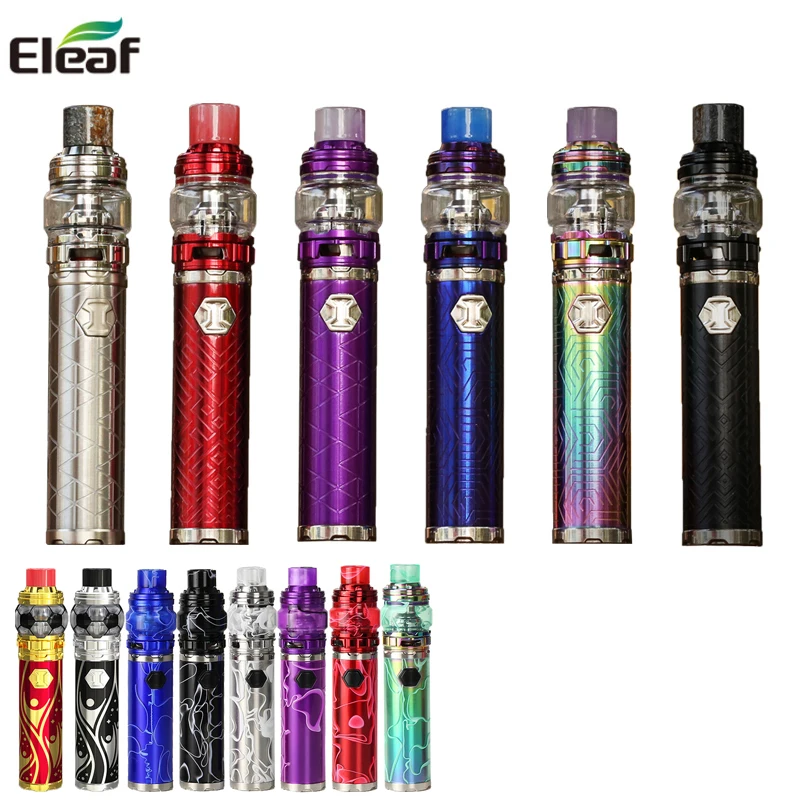 

Eleaf iJust 3 Kit Acrylic Version with 3000mah Battery Vape Pen and ELLO Duro Atomizer 7.5ml Fit HW-M/HW-N Coil E Cigarettes Kit