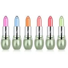 Желейная помада элегантная длительная милая девушка губы контур для лица меняемый цвет водостойкая помада