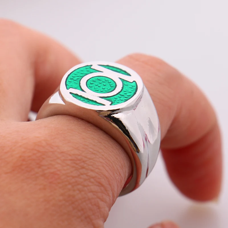 DC Comic Green Lantern Circle Logo-Mens T-Shirt-Iris Homme